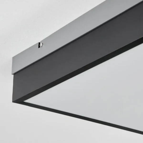 hofstein Plafonnier Bornos LED Anthracite, 1 lumière* Lampes Modernes