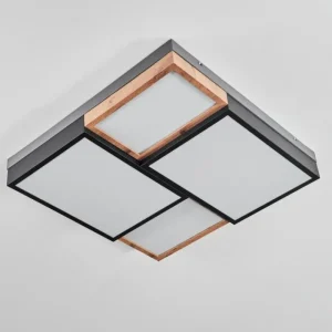 hofstein Plafonnier Bornos LED Anthracite, 1 lumière* Lampes Modernes