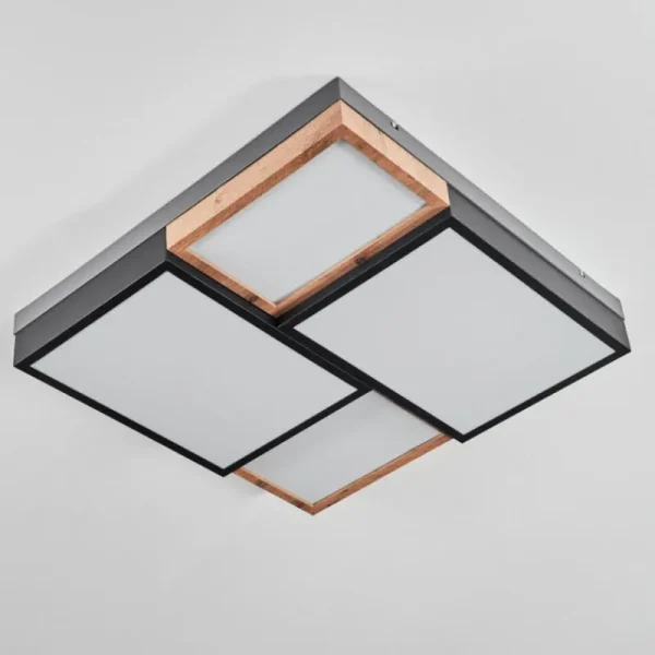 hofstein Plafonnier Bornos LED Anthracite, 1 lumière* Lampes Modernes