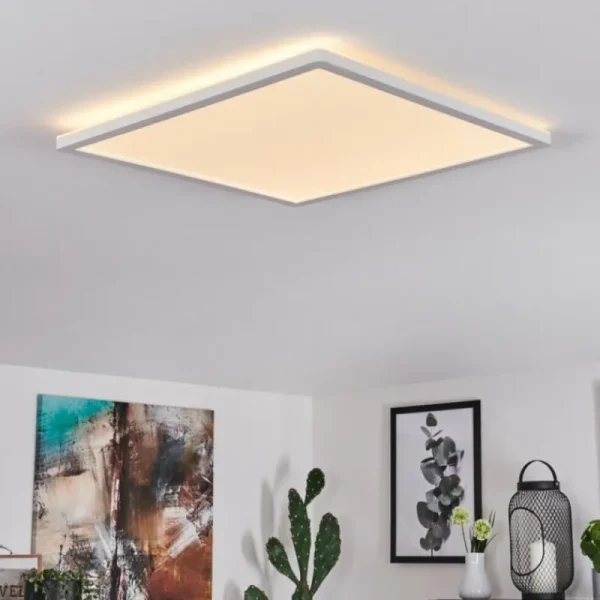 hofstein Plafonnier Boyero LED Blanc, 1 lumière* Lampes Modernes