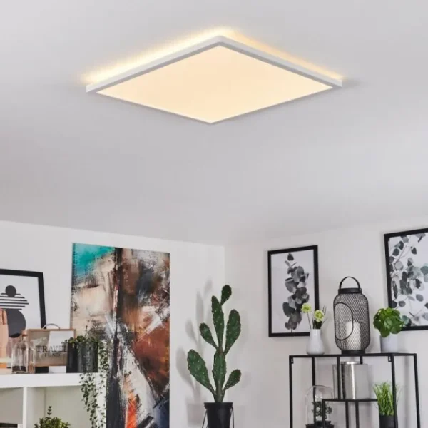 hofstein Plafonnier Boyero LED Blanc, 1 lumière* Lampes Modernes
