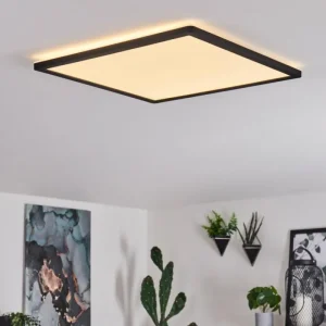 hofstein Plafonnier Boyero LED Noir, Blanc, 1 lumière* Lampes Modernes