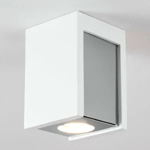 hofstein Plafonnier Braslo Chrome, Blanc, 1 lumière* Lampes Modernes