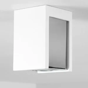 hofstein Plafonnier Braslo Chrome, Blanc, 1 lumière* Lampes Modernes