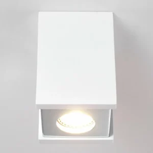 hofstein Plafonnier Braslo Chrome, Blanc, 1 lumière* Lampes Modernes