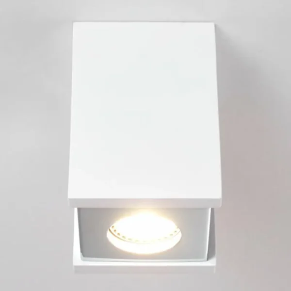 hofstein Plafonnier Braslo Chrome, Blanc, 1 lumière* Lampes Modernes
