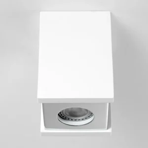 hofstein Plafonnier Braslo Chrome, Blanc, 1 lumière* Lampes Modernes