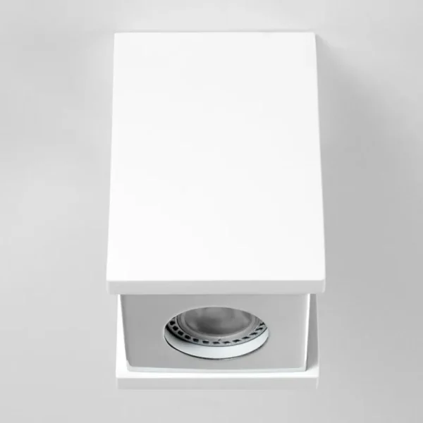 hofstein Plafonnier Braslo Chrome, Blanc, 1 lumière* Lampes Modernes
