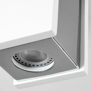 hofstein Plafonnier Braslo Chrome, Blanc, 1 lumière* Lampes Modernes