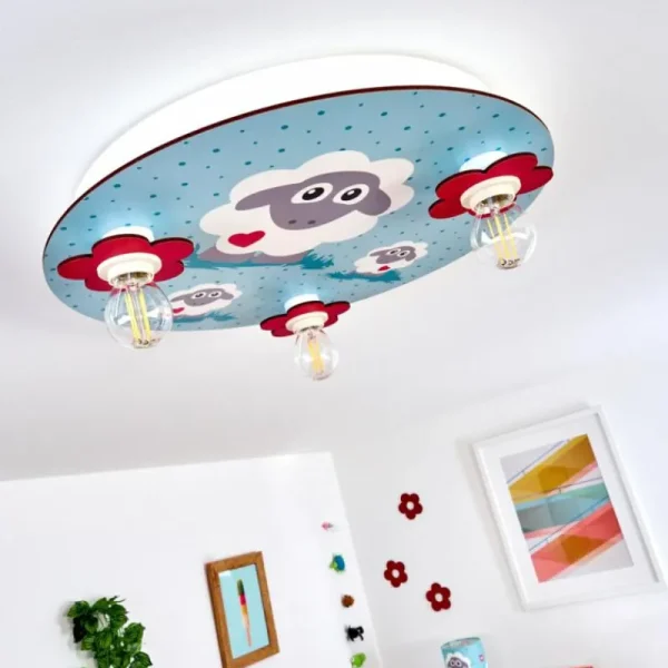 hofstein Plafonnier Brenets Blanc, 3 lumières* Lampes Modernes