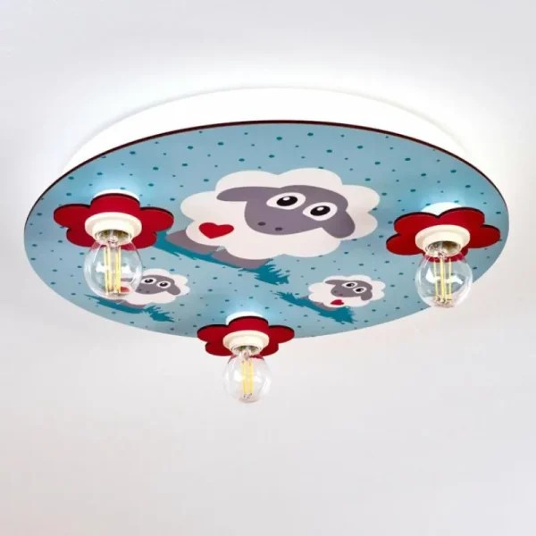 hofstein Plafonnier Brenets Blanc, 3 lumières* Lampes Modernes