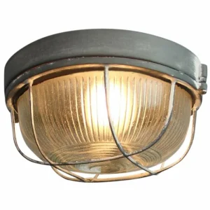 Luminaires Brilliant Plafonnier Brilliant LAUREN Gris, 1 lumière* Lampes En Verre