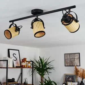 hofstein Plafonnier Broekerhaven Noir, 3 lumières* Lampes Modernes