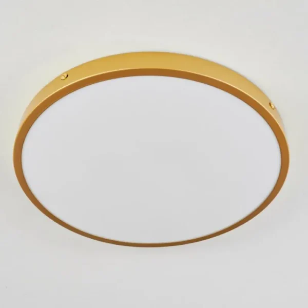 hofstein Plafonnier Broglen LED Laiton, 1 lumière* Lampes Modernes