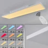 hofstein Plafonnier Buenaventura LED Blanc, 1 lumière, Télécommandes, Changeur de couleurs* Lampes Modernes