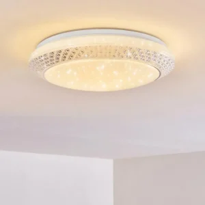 hofstein Plafonnier Burton LED Blanc, 1 lumière* Lampes Modernes