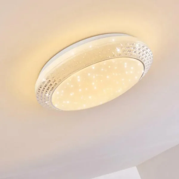 hofstein Plafonnier Burton LED Blanc, 1 lumière* Lampes Modernes