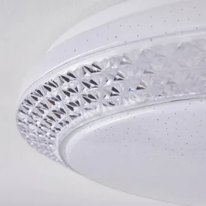 hofstein Plafonnier Burton LED Blanc, 1 lumière* Lampes Modernes