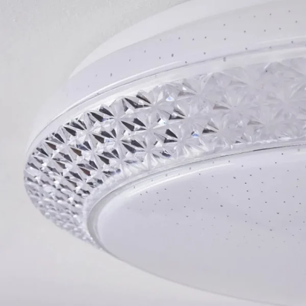 hofstein Plafonnier Burton LED Blanc, 1 lumière* Lampes Modernes