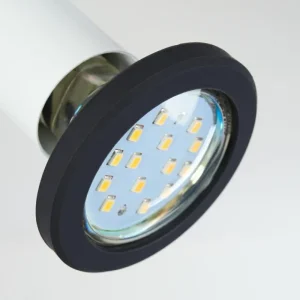 hofstein Plafonnier Cabri LED Chrome, Noir, Blanc, 1 lumière* Lampes Modernes