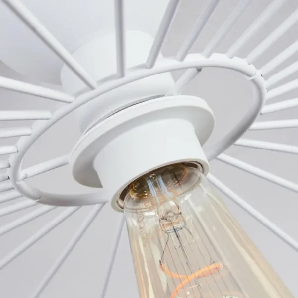 hofstein Plafonnier Cacor Blanc, 1 lumière* Lampes Modernes