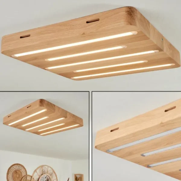 hofstein Plafonnier Cajas LED Écru, 5 lumières* Lampes Modernes