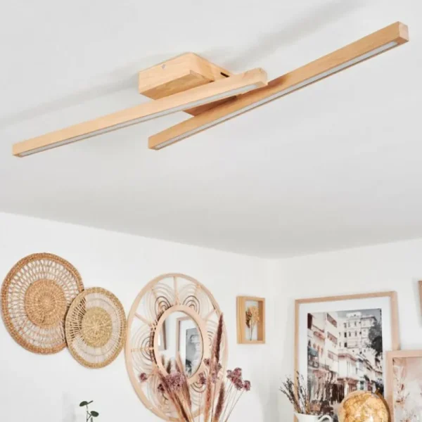hofstein Plafonnier Cajas LED Écru, 2 lumières* Lampes Modernes