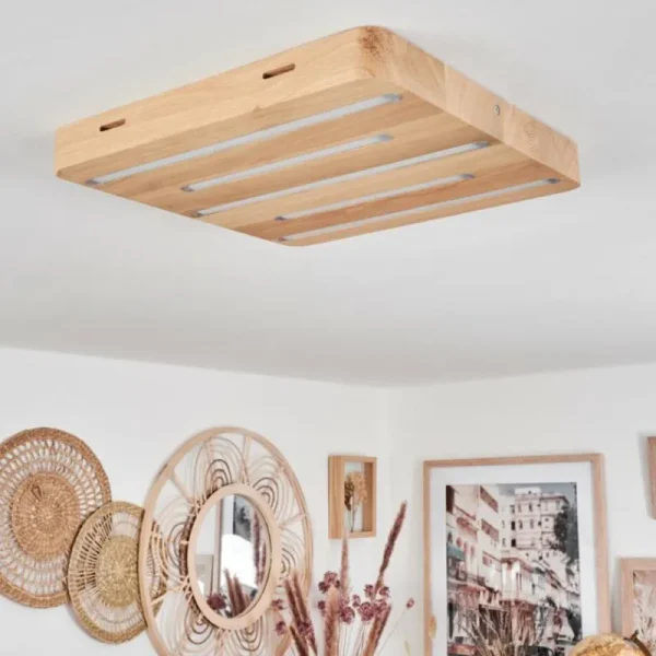 hofstein Plafonnier Cajas LED Écru, 5 lumières* Lampes Modernes