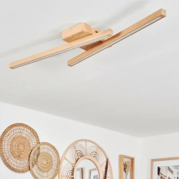 hofstein Plafonnier Cajas LED Écru, 2 lumières* Lampes Modernes