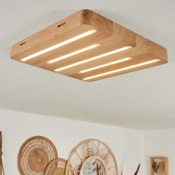 hofstein Plafonnier Cajas LED Écru, 5 lumières* Lampes Modernes