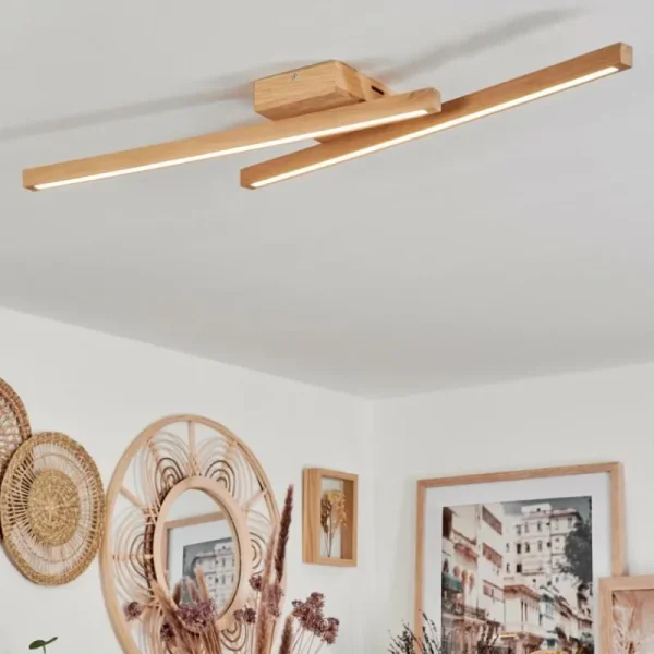 hofstein Plafonnier Cajas LED Écru, 2 lumières* Lampes Modernes