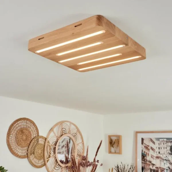 hofstein Plafonnier Cajas LED Écru, 5 lumières* Lampes Modernes