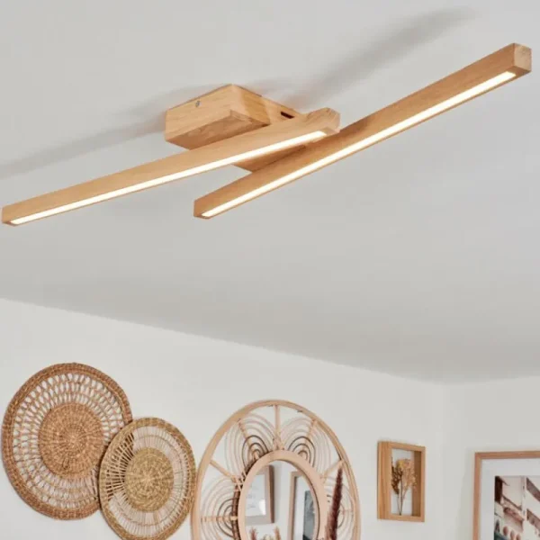 hofstein Plafonnier Cajas LED Écru, 2 lumières* Lampes Modernes
