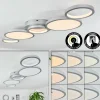 hofstein Plafonnier Carabajal LED Titane, 1 lumière* Lampes Modernes