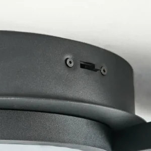 hofstein Plafonnier Carabajal LED Noir, 1 lumière* Lampes Modernes