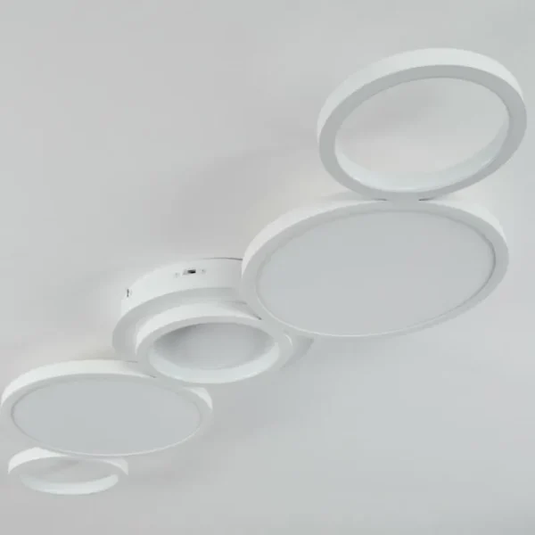 hofstein Plafonnier Carabajal LED Blanc, 1 lumière* Lampes Modernes