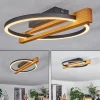 hofstein Plafonnier Carcano LED Écru, Noir, 1 lumière* Lampes Modernes