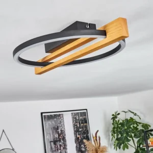 hofstein Plafonnier Carcano LED Écru, Noir, 1 lumière* Lampes Modernes