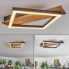 hofstein Plafonnier Cascada Brun, Couleur bois, Noir, 1 lumière* Lampes Modernes