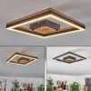 hofstein Plafonnier Cascada LED Brun, Couleur bois, Noir, 1 lumière* Lampes Modernes