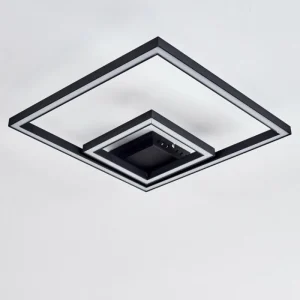 hofstein Plafonnier Cavareno LED Noir, 1 lumière* Lampes Modernes