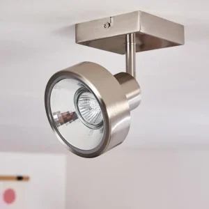 hofstein Plafonnier Chagres Nickel mat, 1 lumière* Lampes En Verre