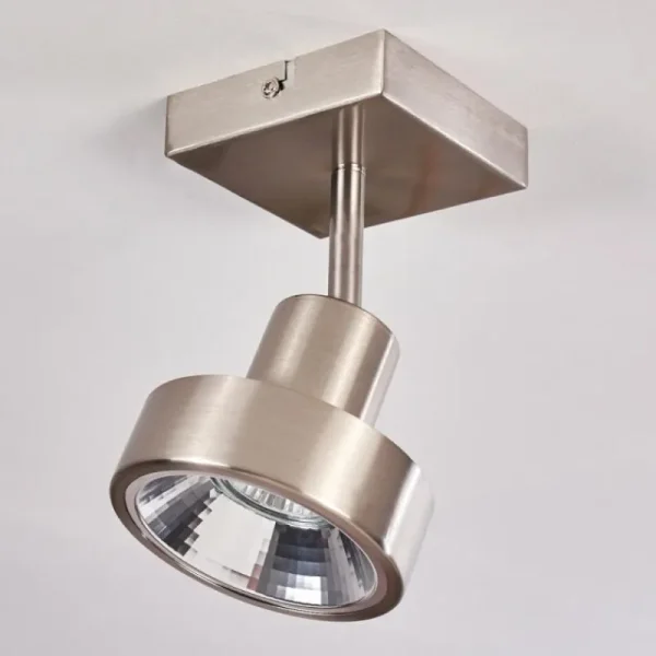 hofstein Plafonnier Chagres Nickel mat, 1 lumière* Lampes En Verre