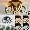 hofstein Plafonnier Chapotia LED Noir, 1 lumière* Lampes Modernes