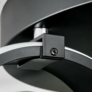 hofstein Plafonnier Chapotia LED Noir, 1 lumière* Lampes Modernes