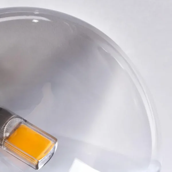 hofstein Plafonnier Chehalis Clair, Fumé, 5 lumières* Lampes Modernes