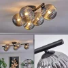 hofstein Plafonnier Chehalis Fumé, 5 lumières* Lampes Modernes