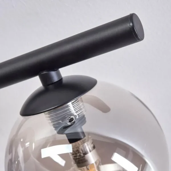hofstein Plafonnier Chehalis Fumé, 5 lumières* Lampes Modernes
