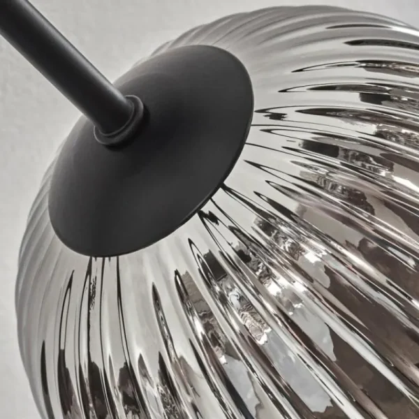 hofstein Plafonnier Chehalis Fumé, 6 lumières* Lampes Modernes