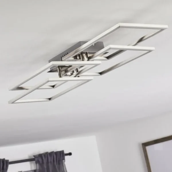 hofstein Plafonnier Cheka LED Aluminium, 4 lumières* Lampes Modernes